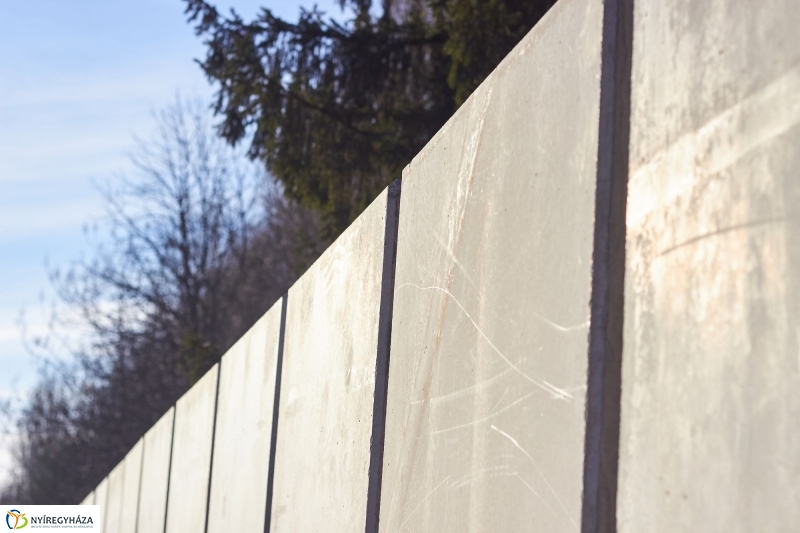 Átadták az Északi temető kerítését - fotó Szarka Lajos