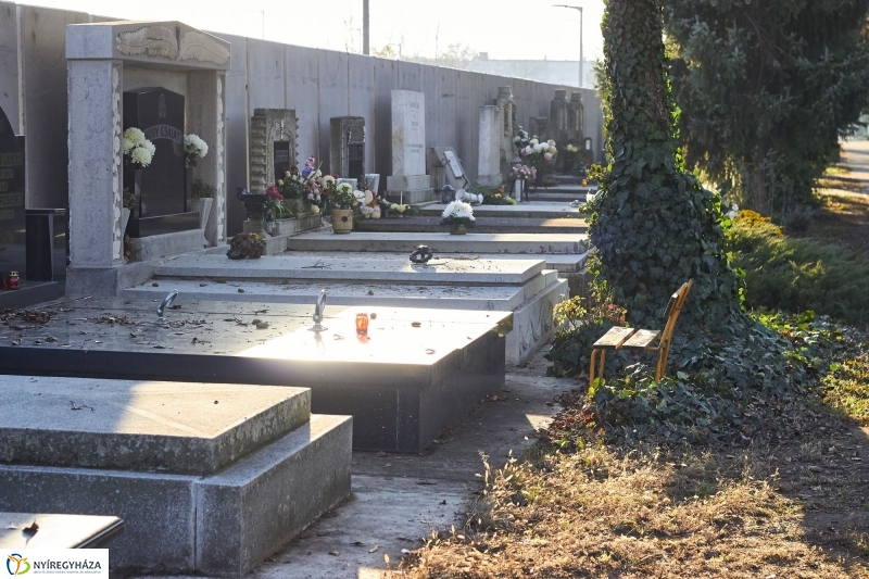 Átadták az Északi temető kerítését - fotó Szarka Lajos
