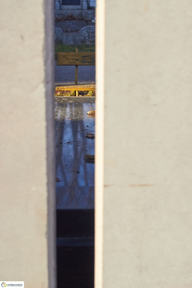 Átadták az Északi temető kerítését - fotó Szarka Lajos