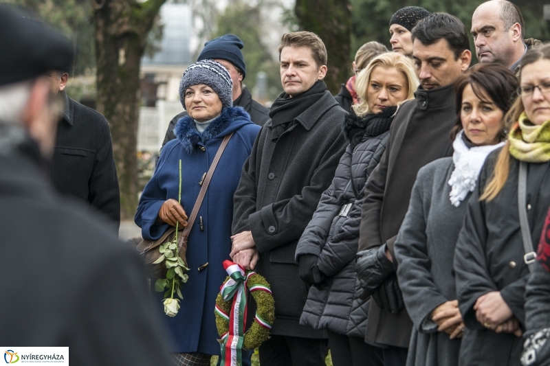 Emlékünnepség az Északi temetőben - fotó Kohut Árpád