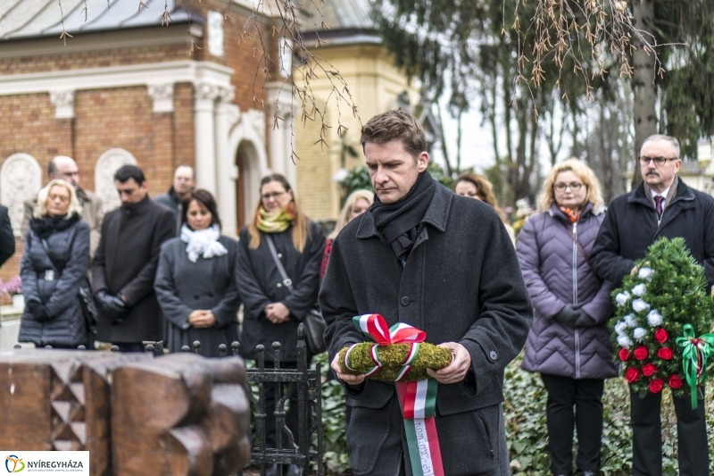 Emlékünnepség az Északi temetőben - fotó Kohut Árpád