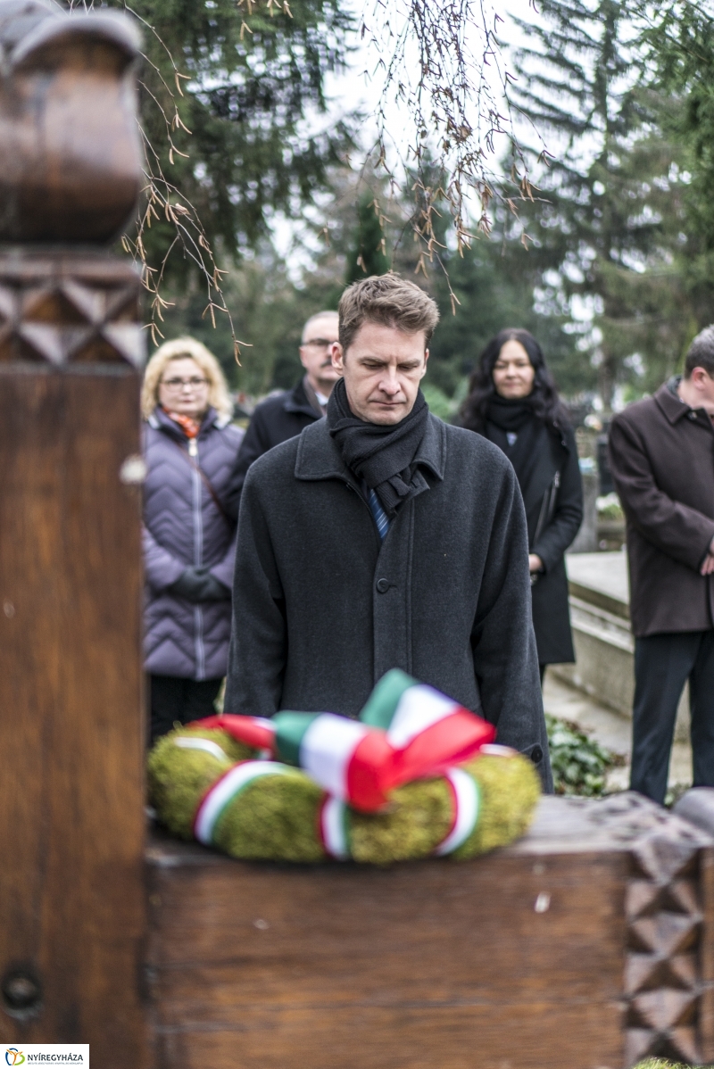 Emlékünnepség az Északi temetőben - fotó Kohut Árpád