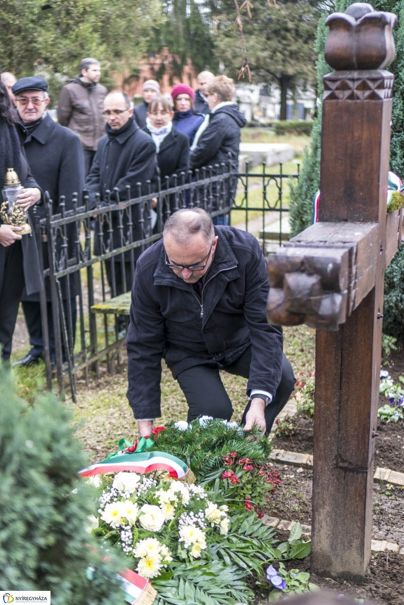 Emlékünnepség az Északi temetőben - fotó Kohut Árpád