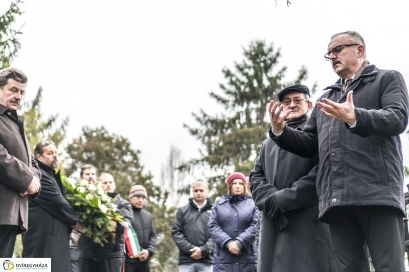 Emlékünnepség az Északi temetőben - fotó Kohut Árpád