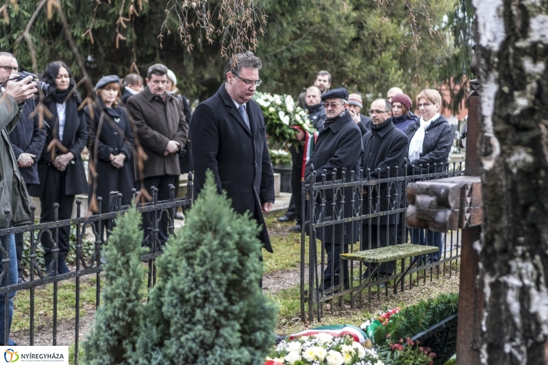 Emlékünnepség az Északi temetőben - fotó Kohut Árpád