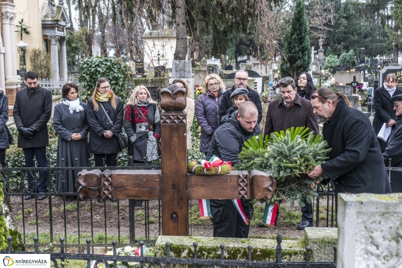 Emlékünnepség az Északi temetőben - fotó Kohut Árpád
