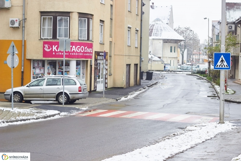 Új gyalogos átkelőhelyek - fotó Szarka Lajos