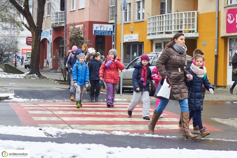 Új gyalogos átkelőhelyek - fotó Szarka Lajos