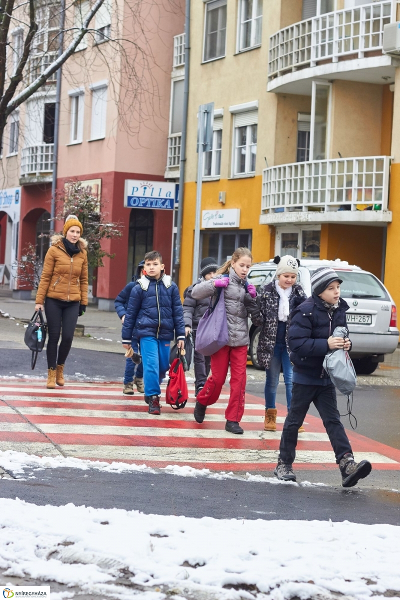 Új gyalogos átkelőhelyek - fotó Szarka Lajos