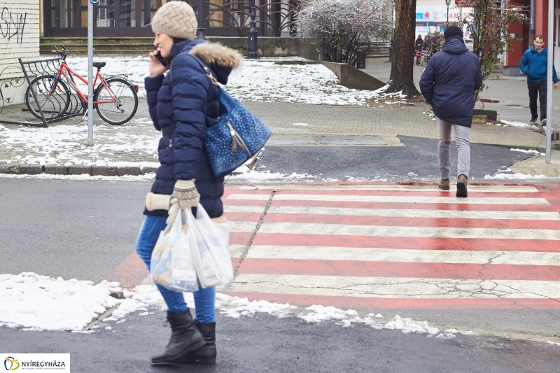 Új gyalogos átkelőhelyek - fotó Szarka Lajos