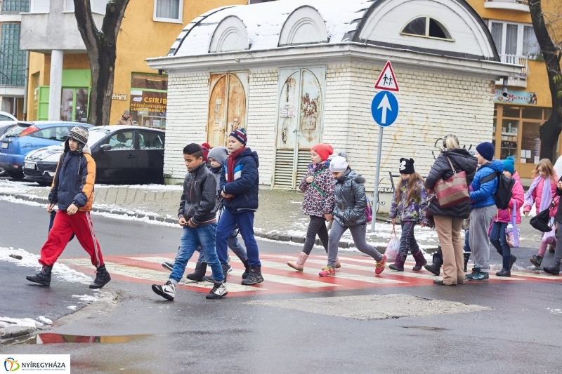 Új gyalogos átkelőhelyek - fotó Szarka Lajos