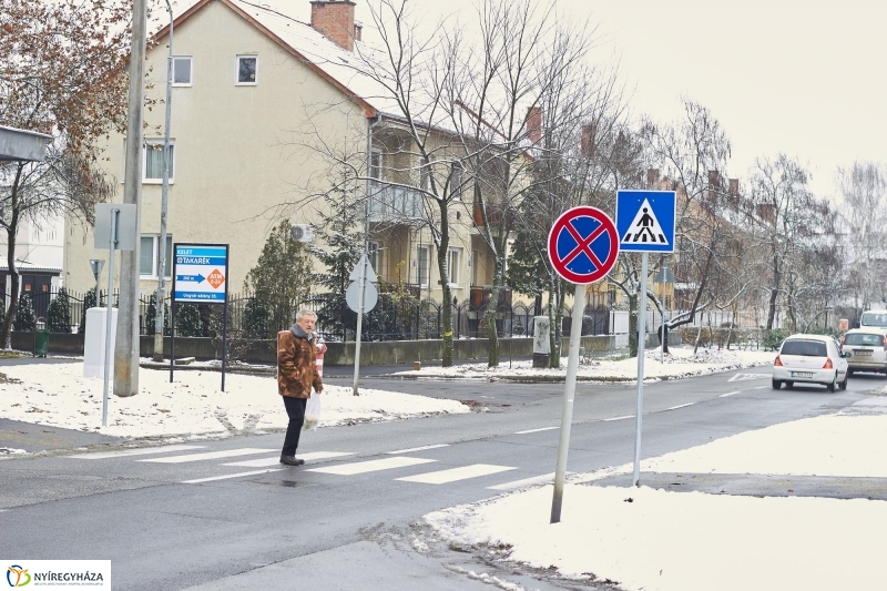 Új gyalogos átkelőhelyek - fotó Szarka Lajos
