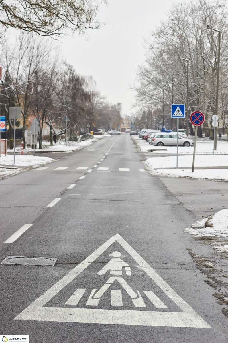 Új gyalogos átkelőhelyek - fotó Szarka Lajos