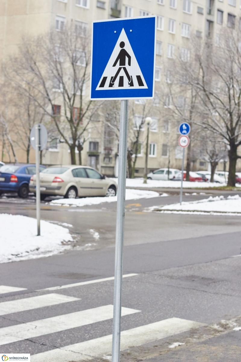 Új gyalogos átkelőhelyek - fotó Szarka Lajos