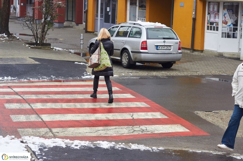 Új gyalogos átkelőhelyek - fotó Szarka Lajos
