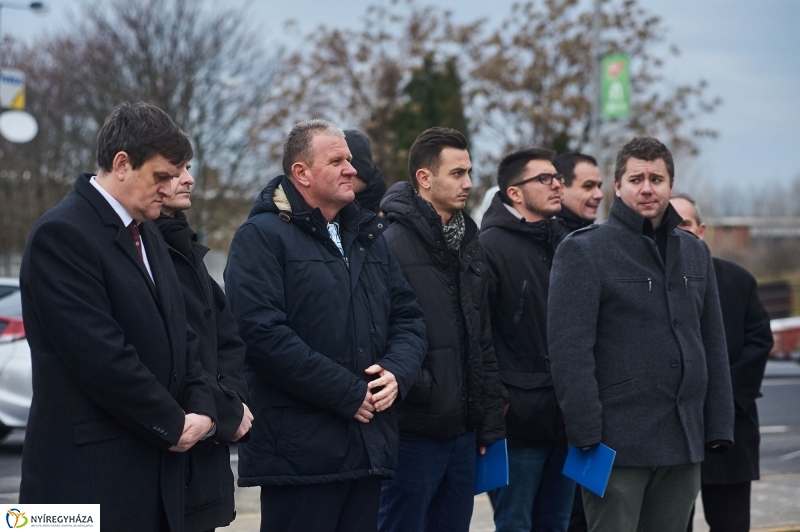 Mező utcai csomópont átadása - fotó Szarka Lajos