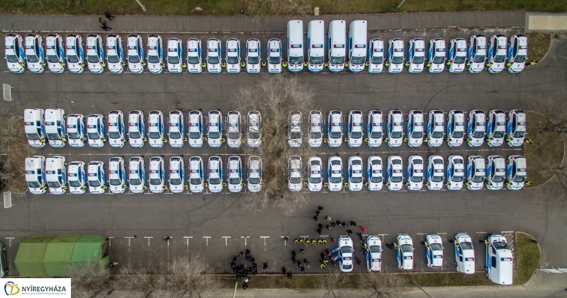 Megújuló rendőrségi gépjárműpark - fotó Kohut Árpád