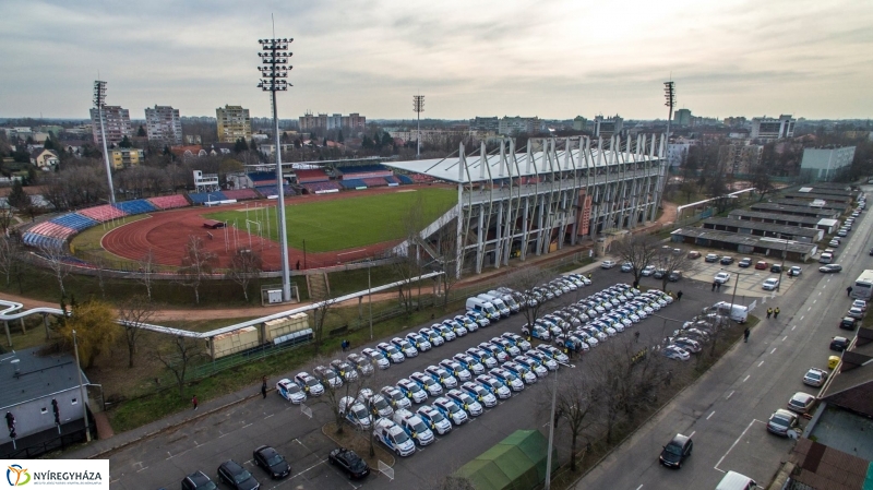 Megújuló rendőrségi gépjárműpark - fotó Kohut Árpád