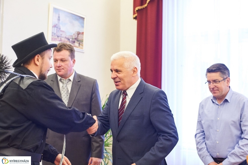 Újévi jókívánság a Városházán 2018 - fotó Szarka Lajos