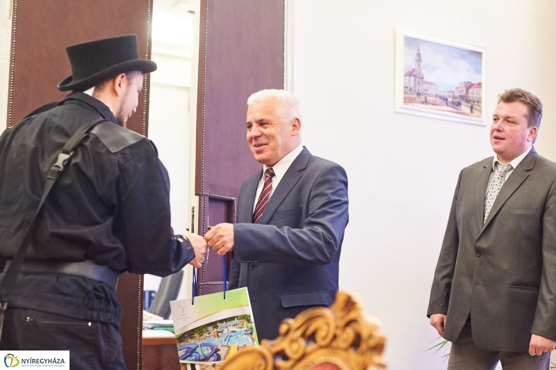 Újévi jókívánság a Városházán 2018 - fotó Szarka Lajos