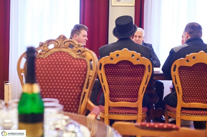 Újévi jókívánság a Városházán 2018 - fotó Szarka Lajos