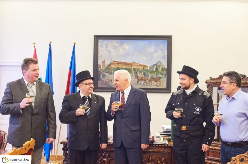 Újévi jókívánság a Városházán 2018 - fotó Szarka Lajos