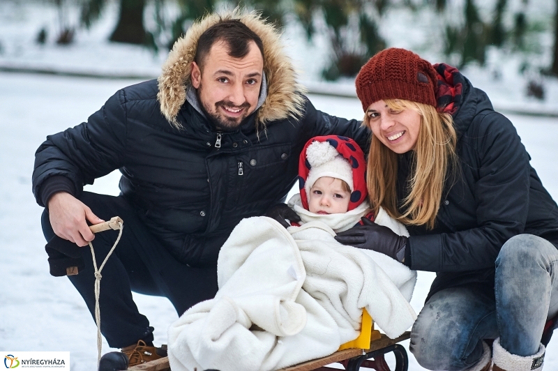 Téli pillanatok a belvárosban - fotó Szarka Lajos