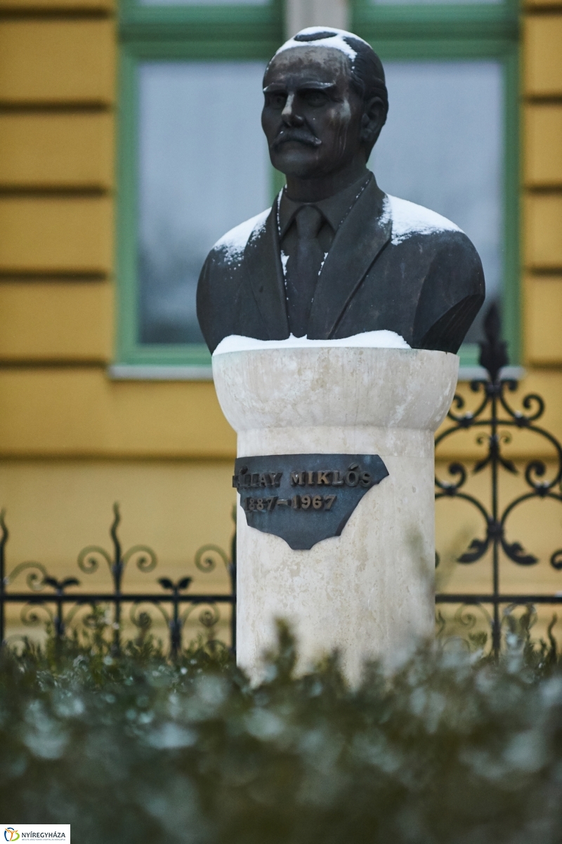 Téli pillanatok a belvárosban - fotó Szarka Lajos