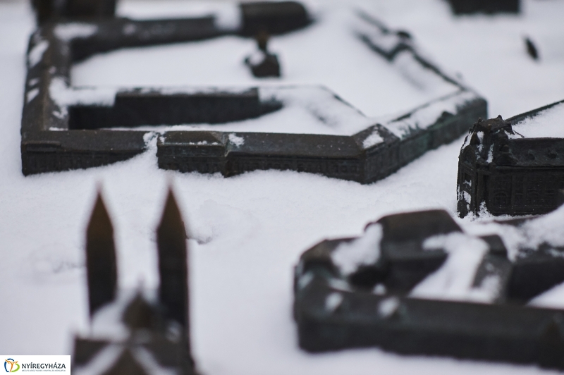 Téli pillanatok a belvárosban - fotó Szarka Lajos