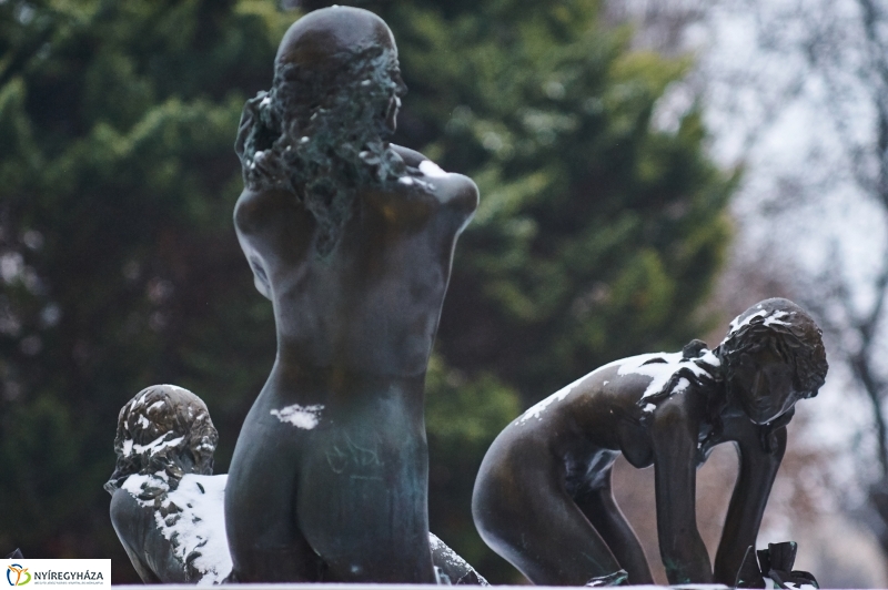 Téli pillanatok a belvárosban - fotó Szarka Lajos