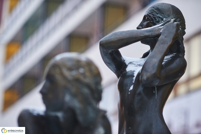 Téli pillanatok a belvárosban - fotó Szarka Lajos