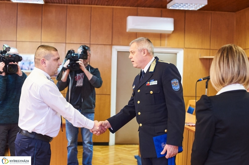 Állománygyűlés a rendőrségen - fotó Szarka Lajos