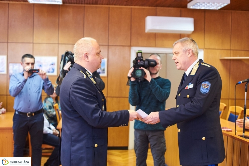 Állománygyűlés a rendőrségen - fotó Szarka Lajos