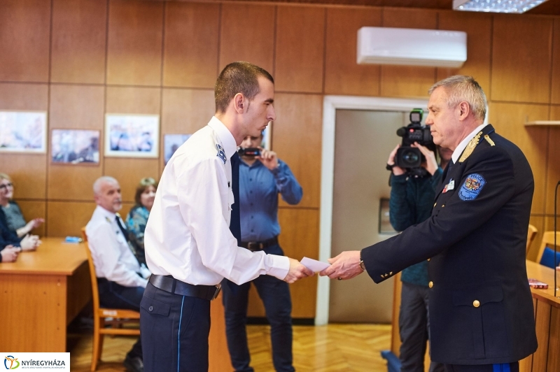 Állománygyűlés a rendőrségen - fotó Szarka Lajos