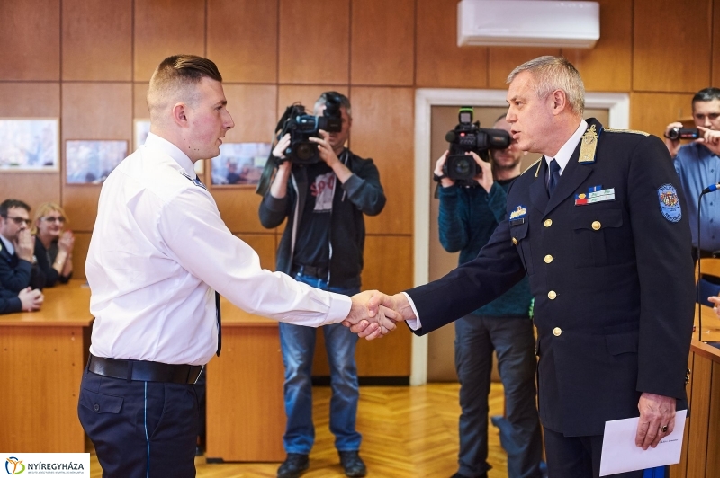 Állománygyűlés a rendőrségen - fotó Szarka Lajos