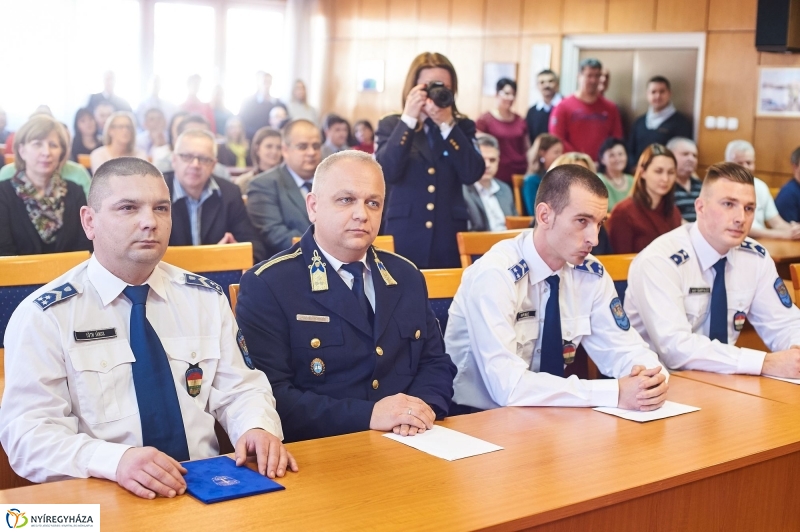 Állománygyűlés a rendőrségen - fotó Szarka Lajos