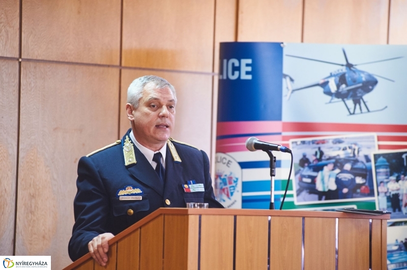 Állománygyűlés a rendőrségen - fotó Szarka Lajos