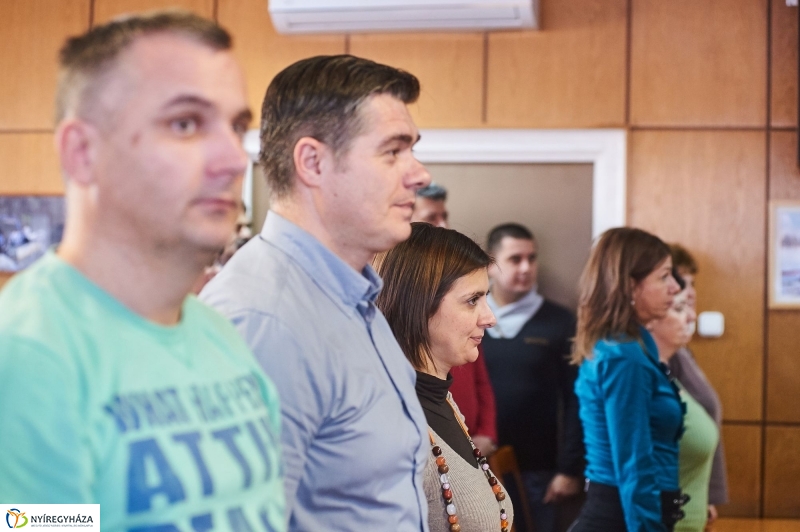 Állománygyűlés a rendőrségen - fotó Szarka Lajos