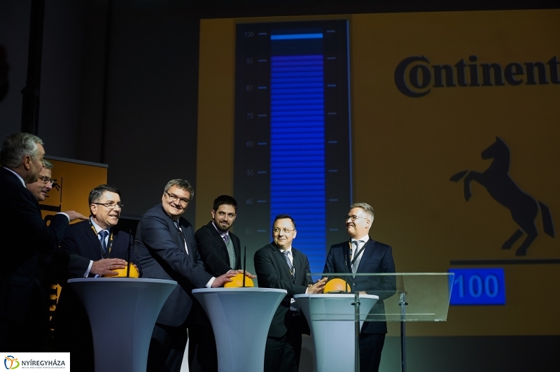 Contitech fejlesztés átadó ünnepség - fotó Szarka Lajos