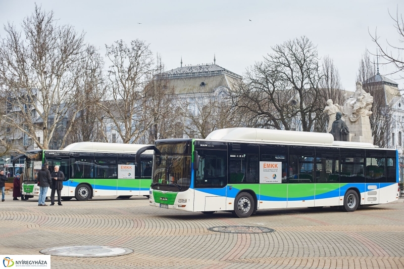 Új buszok Nyíregyházán - fotók Szarka Lajos