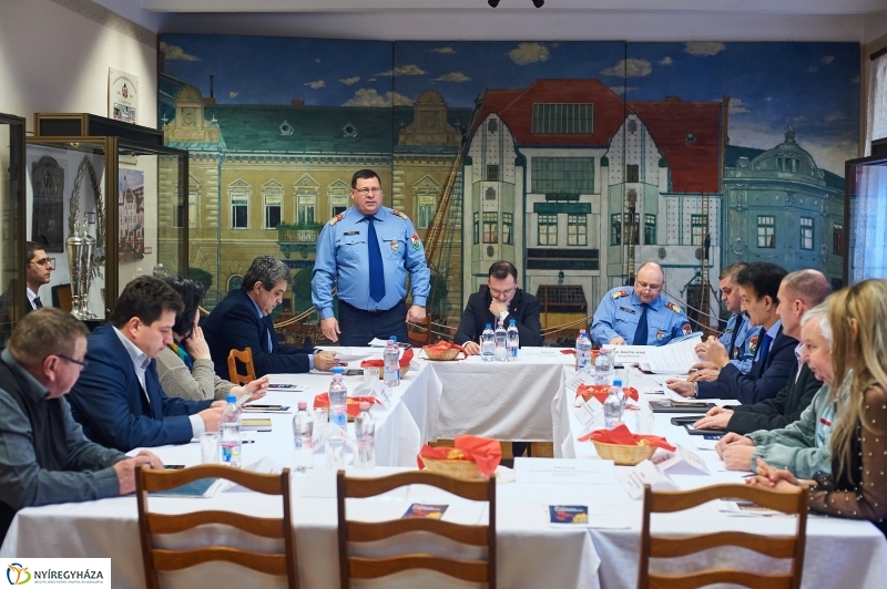 Megyei Tűzmegelőzési Bizottság ülése - fotó Szarka Lajos
