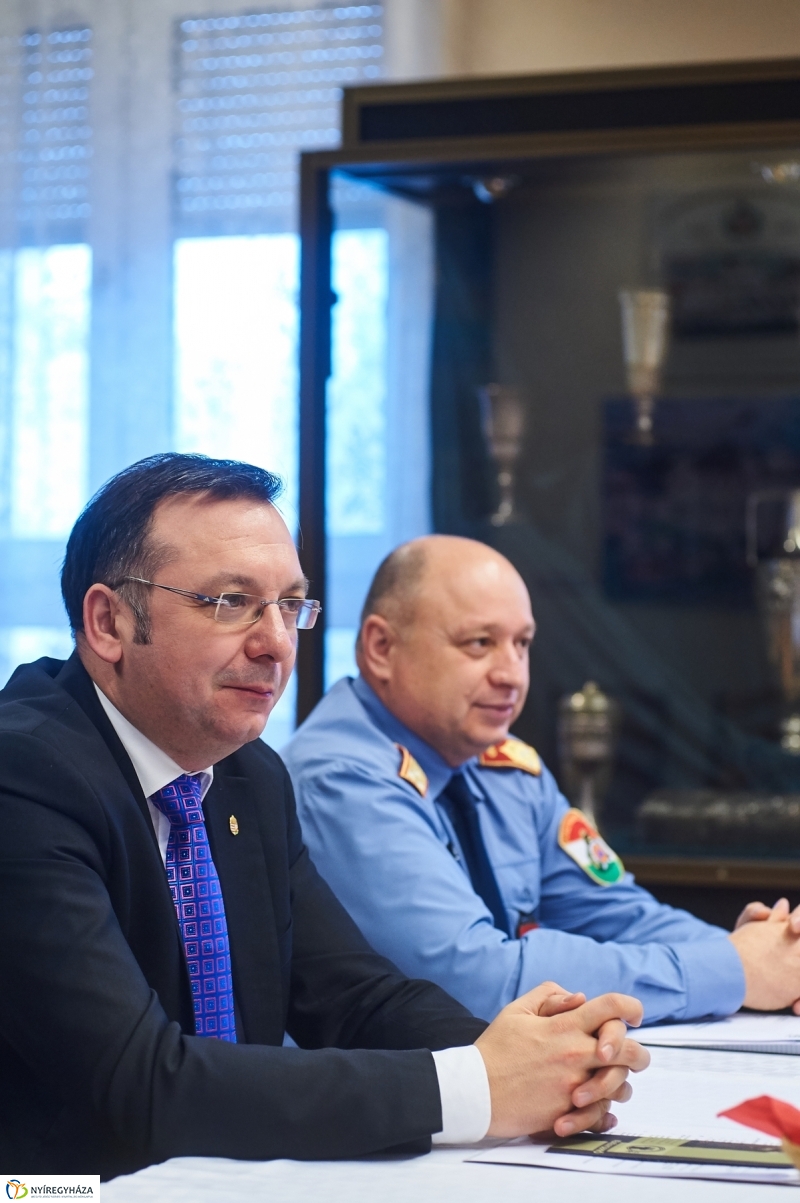 Megyei Tűzmegelőzési Bizottság ülése - fotó Szarka Lajos