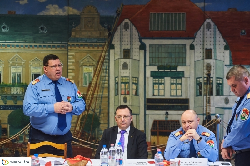 Megyei Tűzmegelőzési Bizottság ülése - fotó Szarka Lajos