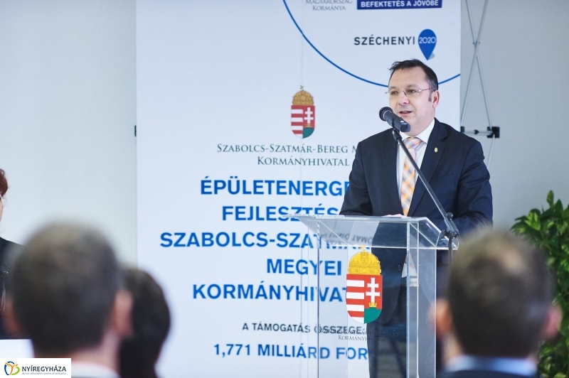 Népegészségügyi főosztály épület átadó - fotó Szarka Lajos