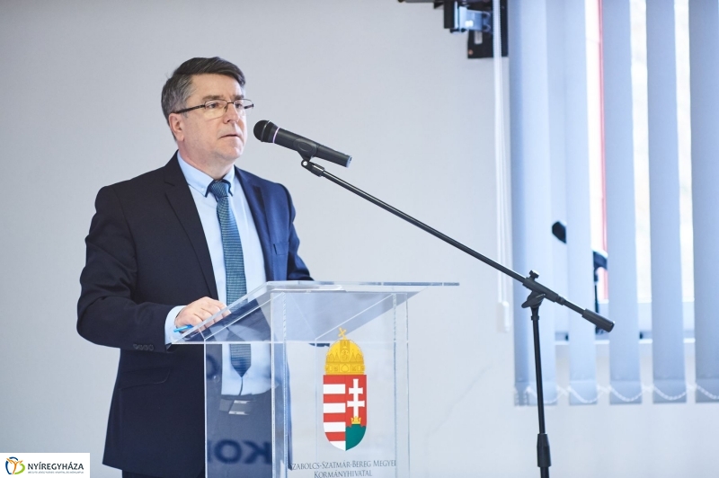 Népegészségügyi főosztály épület átadó - fotó Szarka Lajos