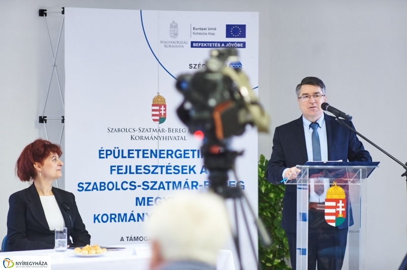 Népegészségügyi főosztály épület átadó - fotó Szarka Lajos