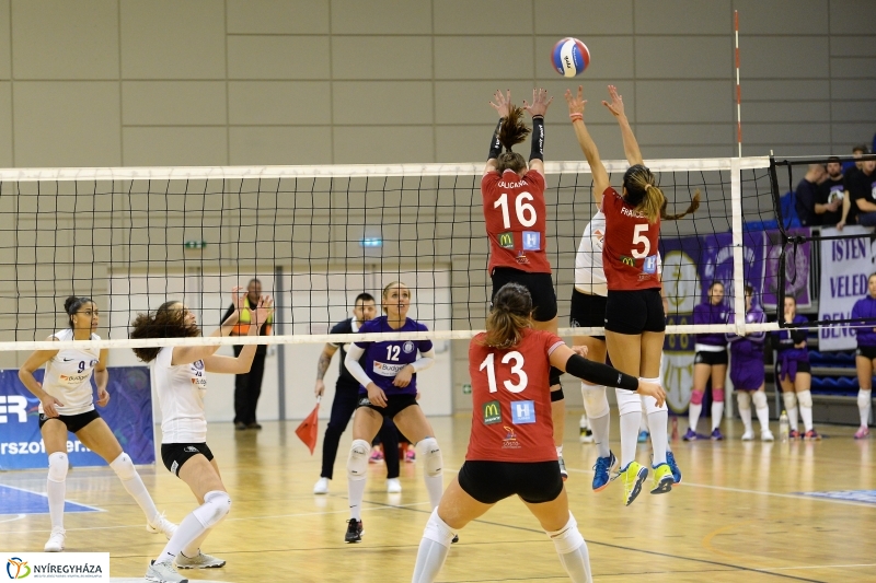 Fatum Nyíregyháza - Újpest női röplada - fotó Trifonov Éva