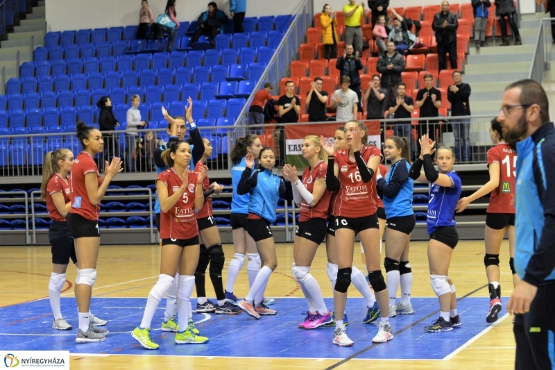 Fatum Nyíregyháza - Újpest női röplada - fotó Trifonov Éva