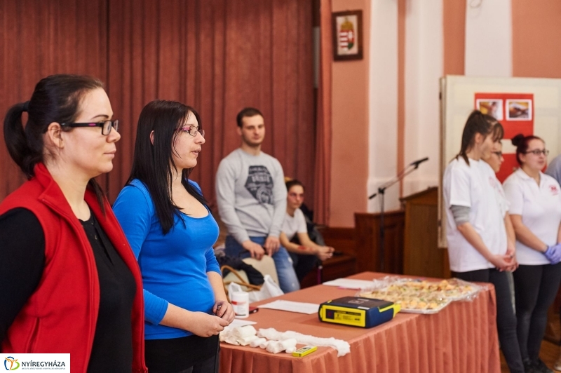 Egészségnap a Kossuth gimiben - fotó Szarka Lajos