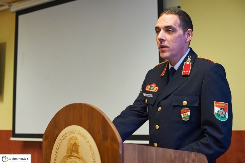 Ünnepi állománygyűlés - fotó Szarka Lajos